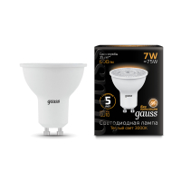 101506107 Лампа Gauss LED MR16 GU10 7W 2700K, шт