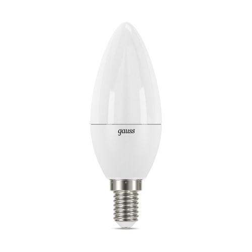 103101107-S Лампа Gauss LED Candle E14 7W 2700К step dimmable 1/10/100, шт