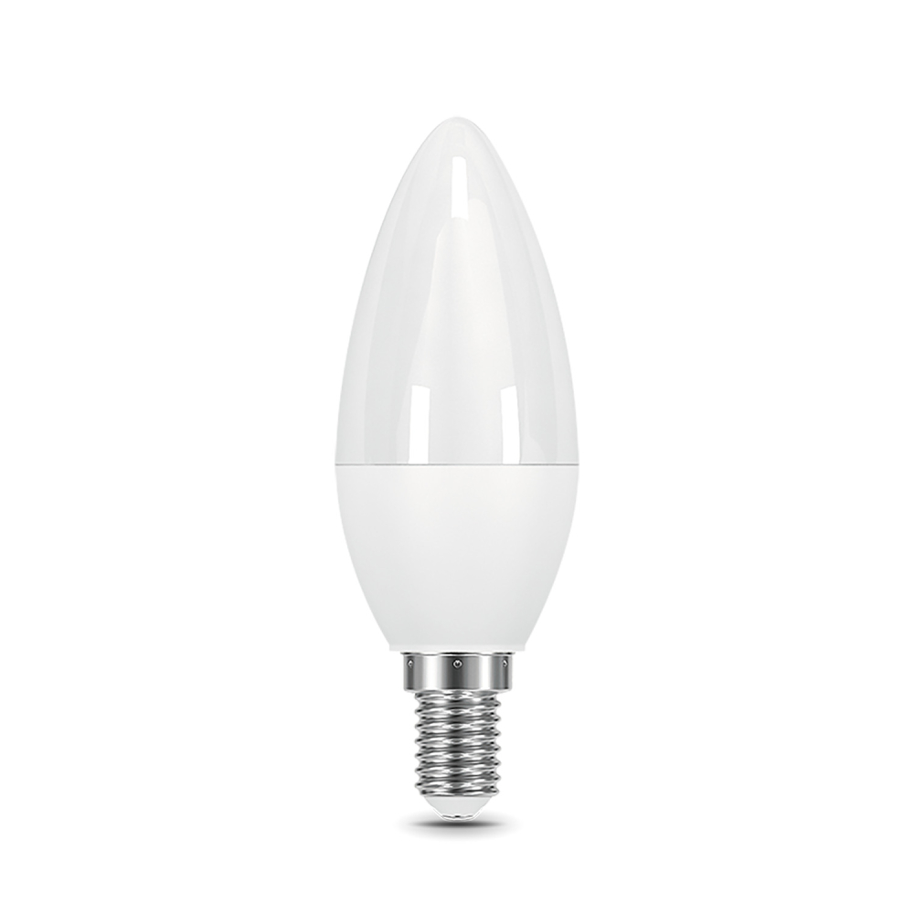 103101207-S Лампа Gauss LED Candle E14 7W 4100К step dimmable 1/10/100, шт