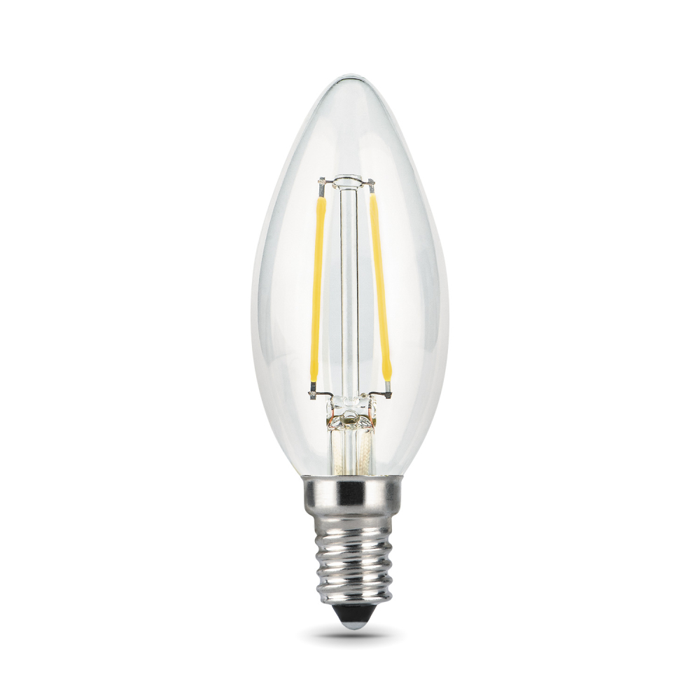 103801211 Лампа Gauss LED Filament Свеча E14 11W 750lm 4100К 1/10/50