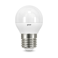105102207-S Лампа Gauss LED Globe E27 7W 4100K step dimmable 1/10/100, шт