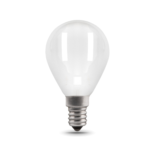 105201209 Лампа Gauss Filament Шар 9W 610lm 4100К Е14 milky LED 1/10/50