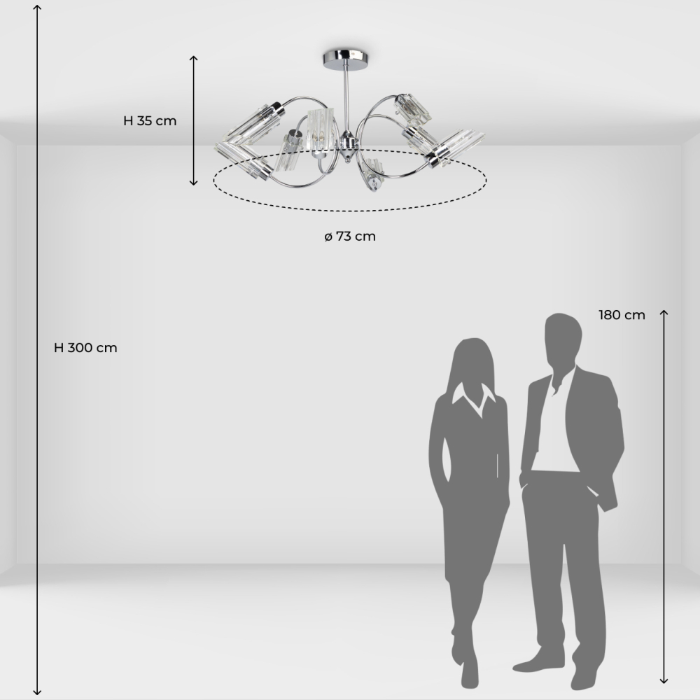 Люстра потолочная MW-Light Олимпия 106011508