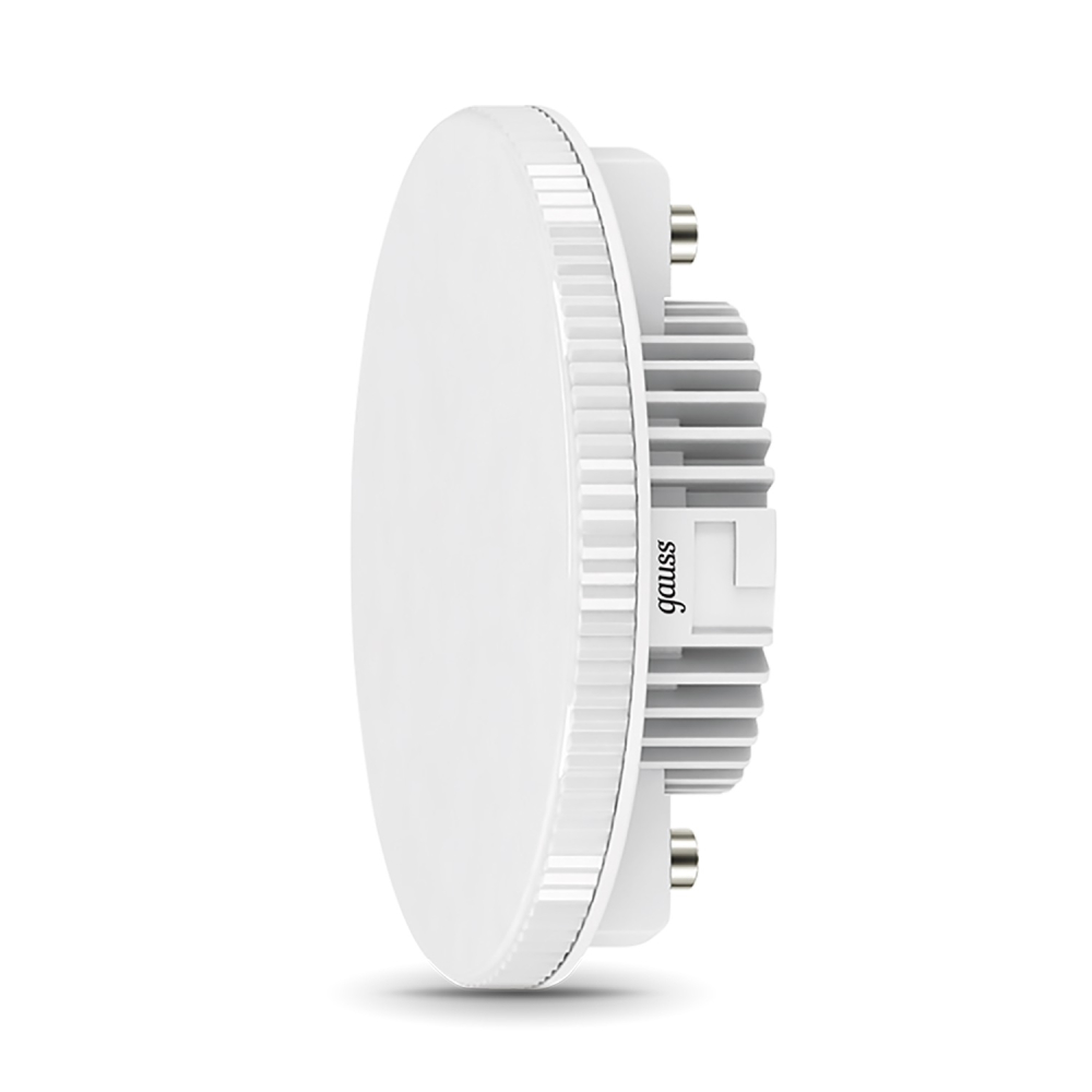 108008208 Лампа Gauss LED GX53 8W 4100K 1/10/50, шт 108008208 Лампа Gauss LED GX53 8W 4100K 1/10/50, шт