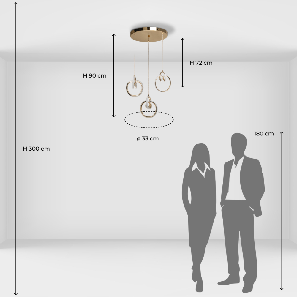 Люстра De Markt Аурих