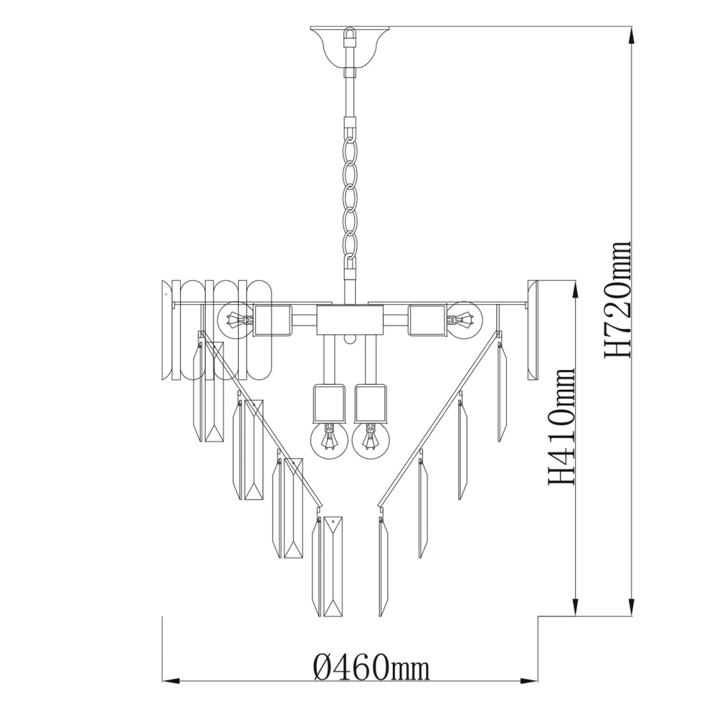 Люстра De City Бриз