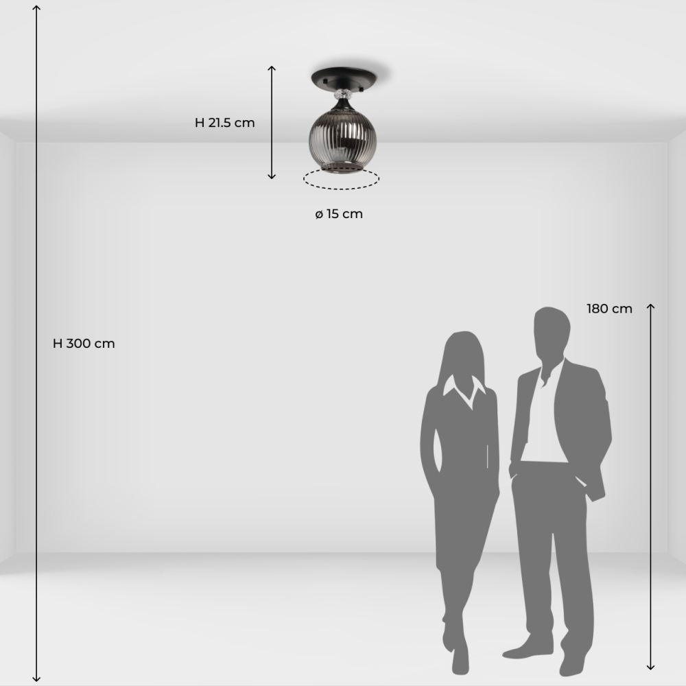 Потолочный светильник De City Соло 112013201