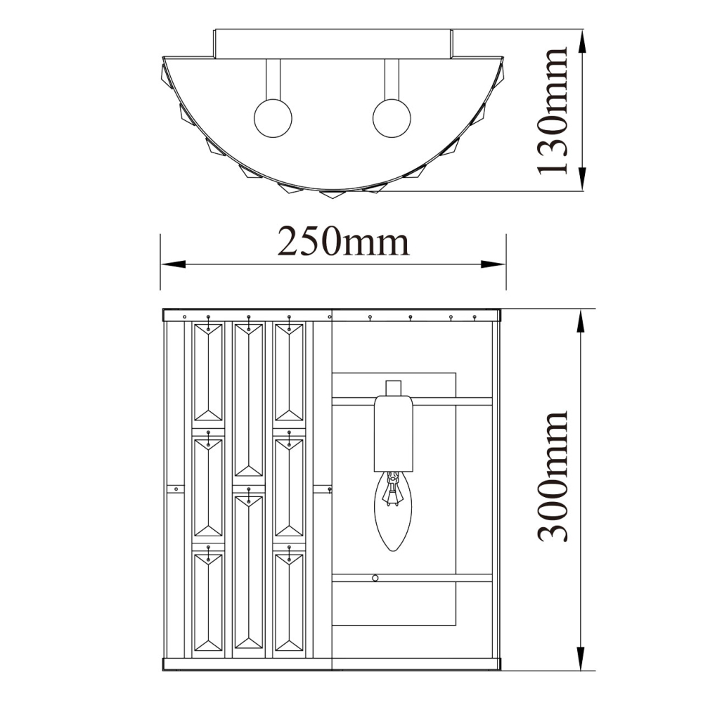 Бра MW-Light Монарх 121020102 Бра MW-Light Монарх 121020102