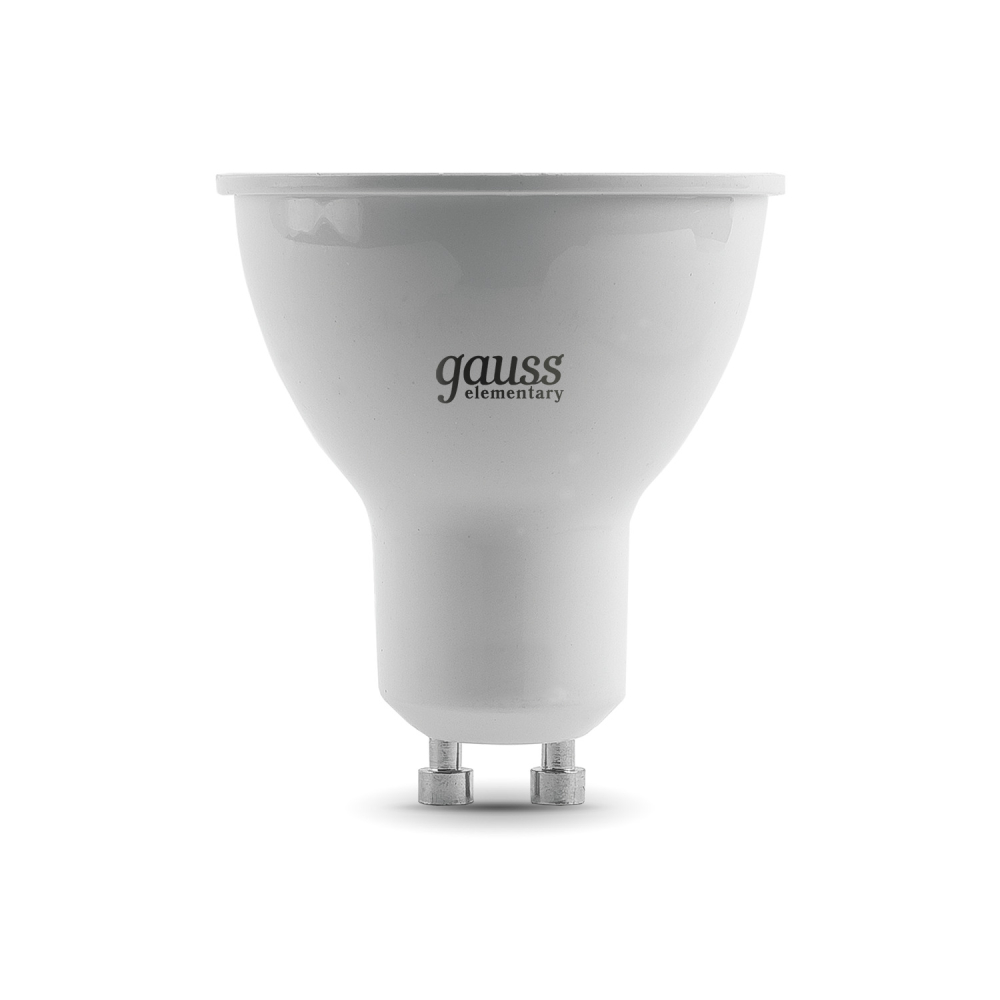 13626 Лампа Gauss LED Elementary MR16 GU10 5.5W 450lm 4100К 1/10/100