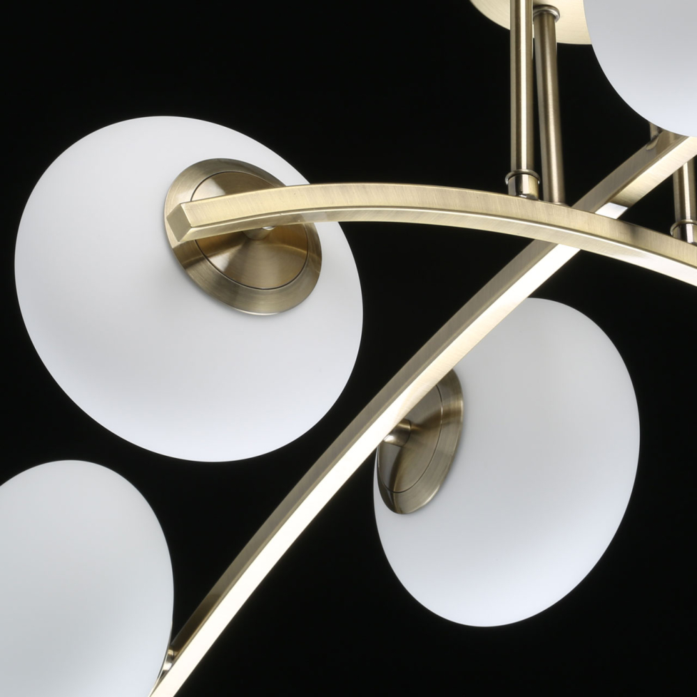 Люстра потолочная DeMarkt Оливия 306014406