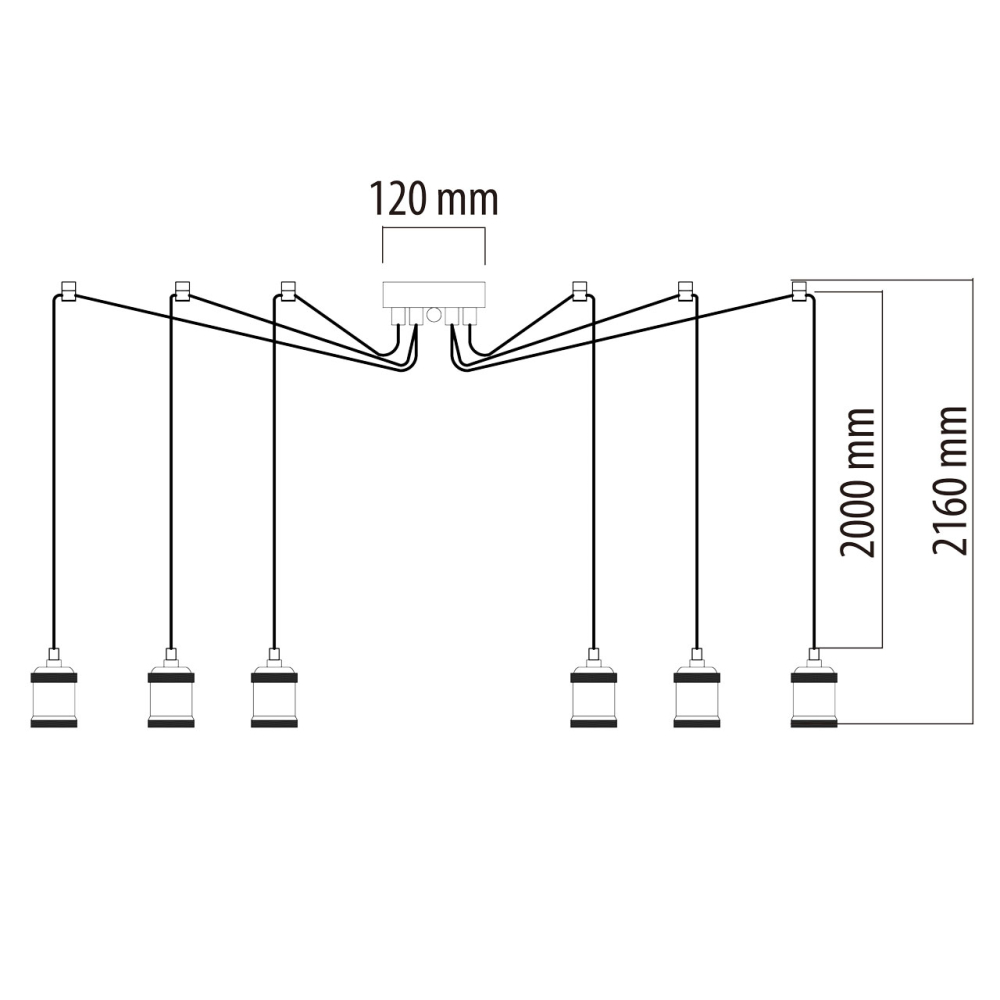 Люстра DeMarkt Фьюжн 392017206