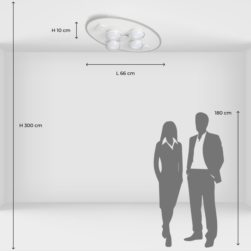 Люстра RegenBogen Клауд