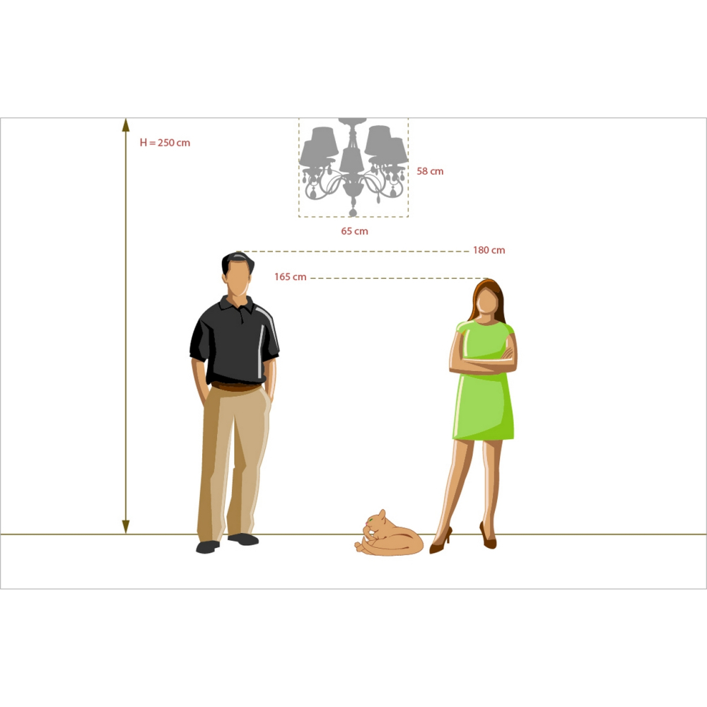 Люстра потолочная MW-Light Августина 419010805