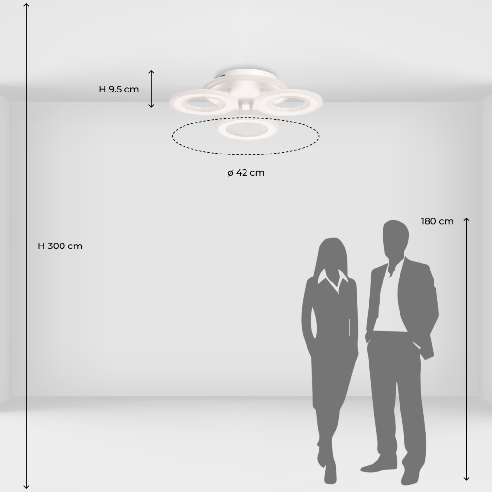 Люстра De City Мадлен