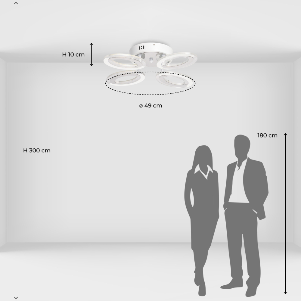 Люстра De City Мадлен