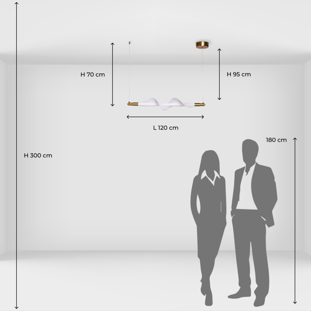 Люстра De City Мадлен