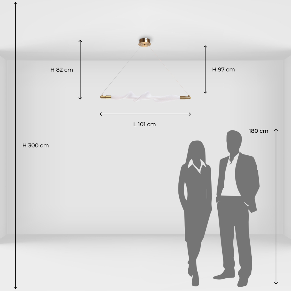 Люстра De City Мадлен