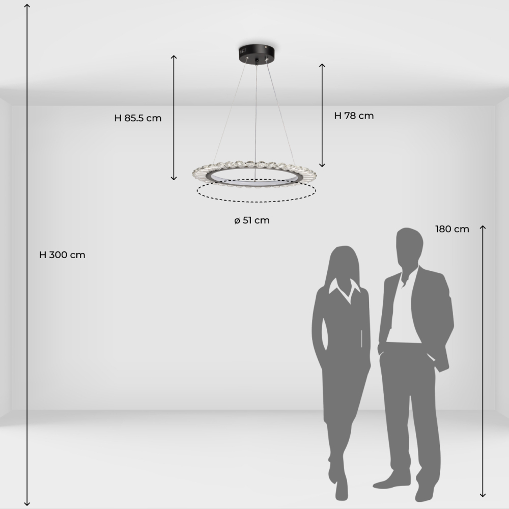 Люстра De City Мадлен