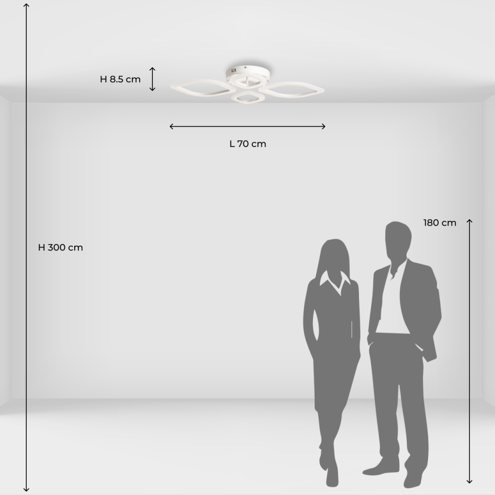 Люстра De City Мадлен