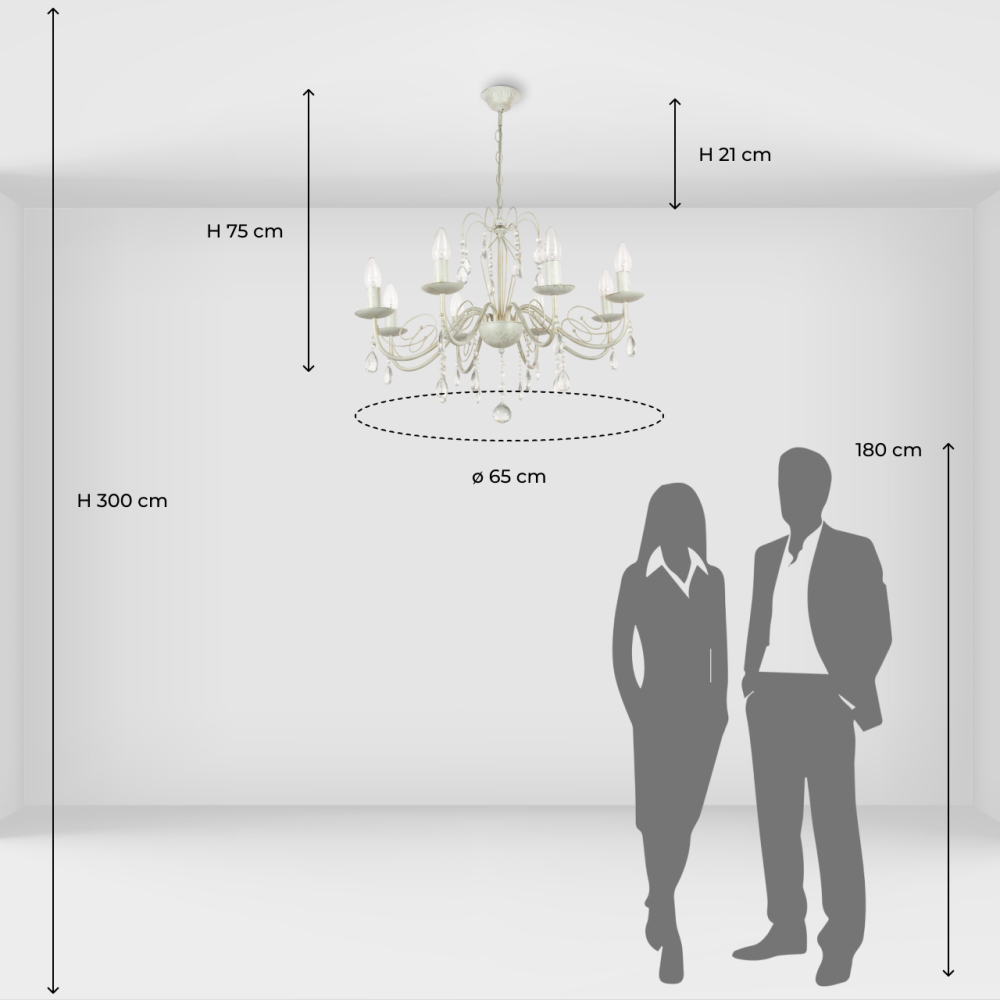 Люстра De City Лада