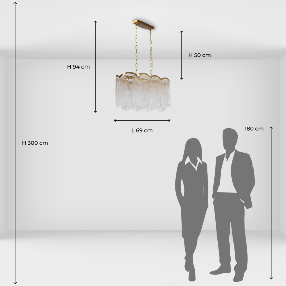 Люстра MW-Light Лавиния