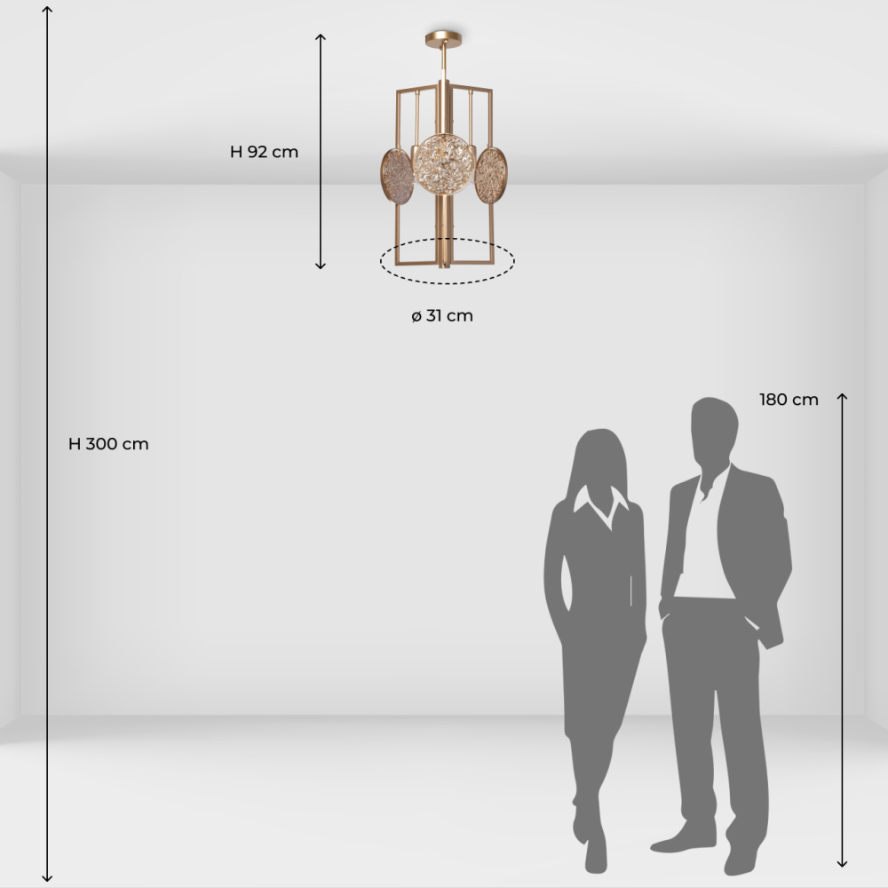 Люстра MW-Light Илоника