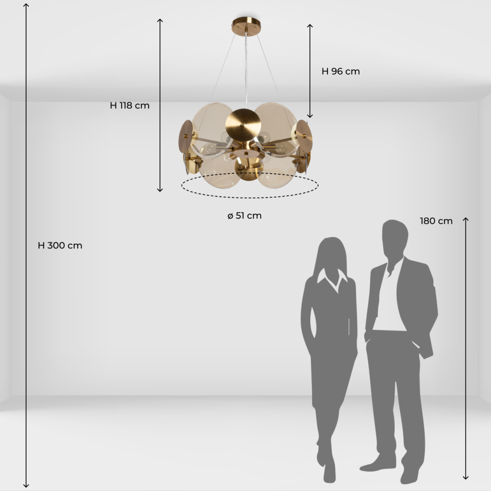 Люстра MW-Light Илоника