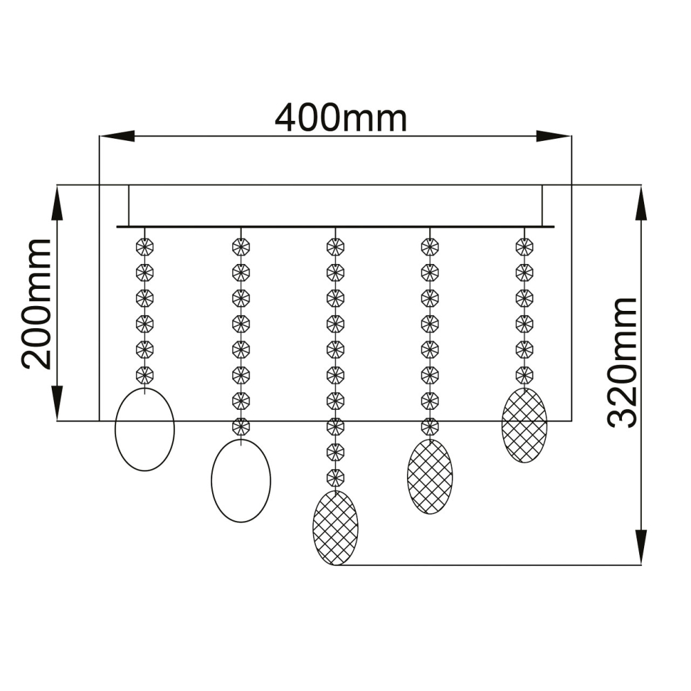 Люстра потолочная MW-Light Жаклин 465011305 Люстра потолочная MW-Light Жаклин 465011305