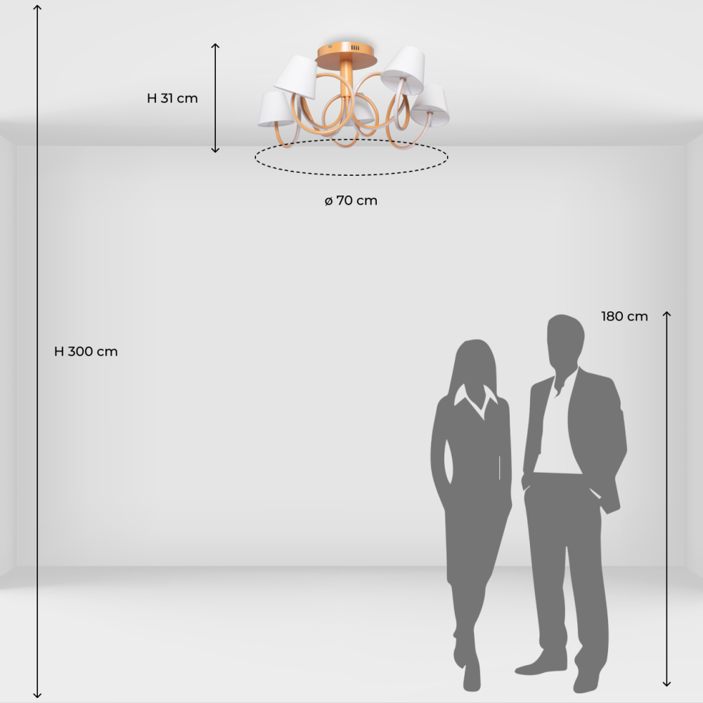 Люстра MW-Light Аэлита