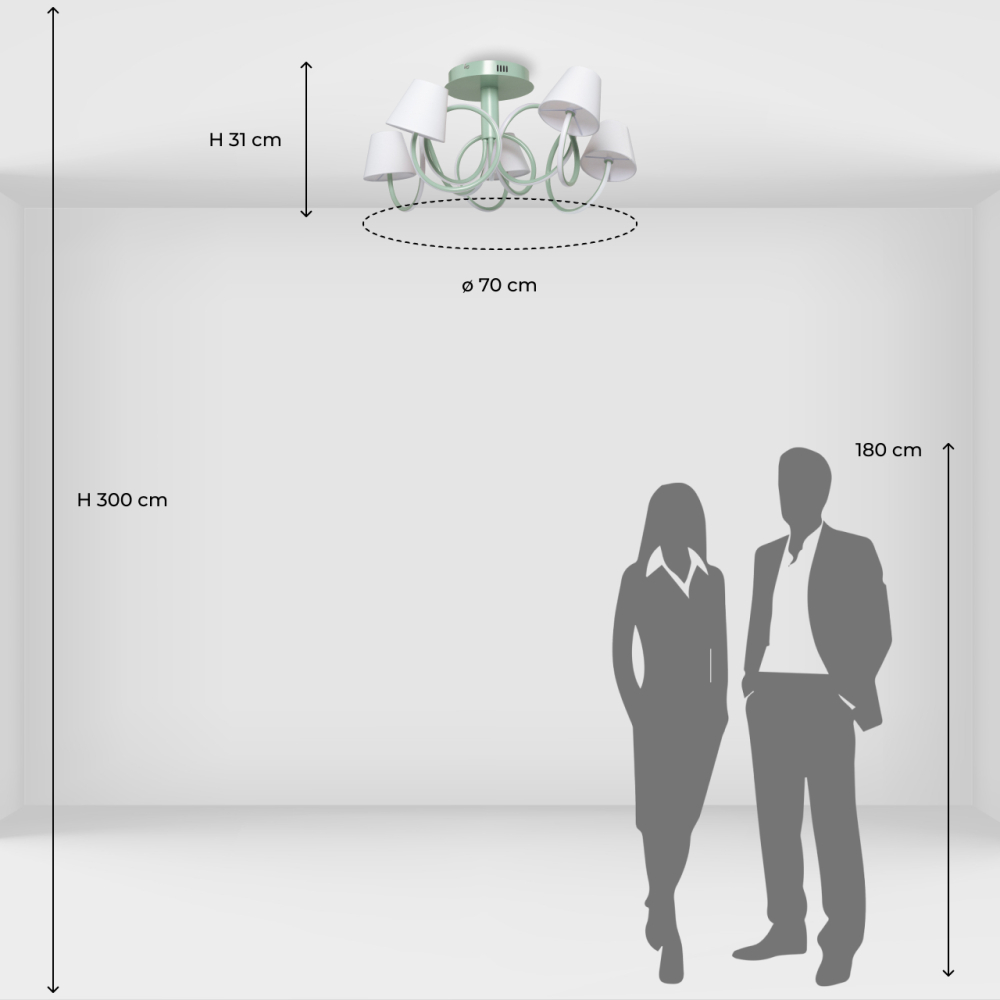 Люстра MW-Light Аэлита