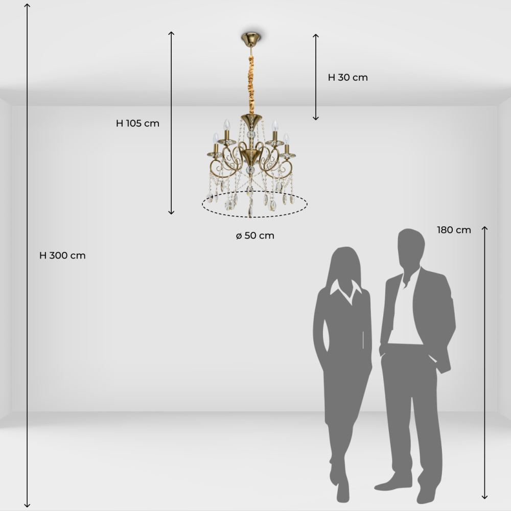 Люстра MW-Light Селена