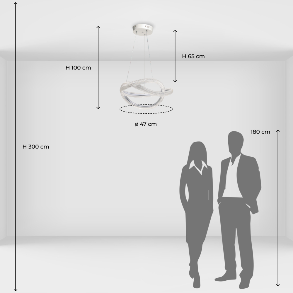 Подвесной светильник De City Оскар 510014001