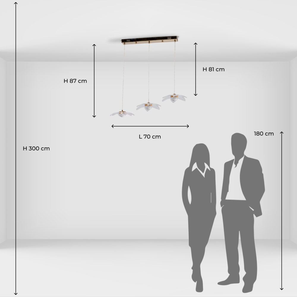 Люстра De City Оскар