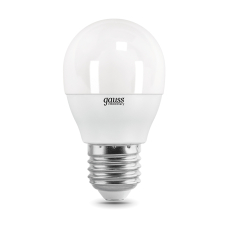 53210 Лампа Gauss LED Elementary Шар 10W E27 710lm 3000K 1/10/100