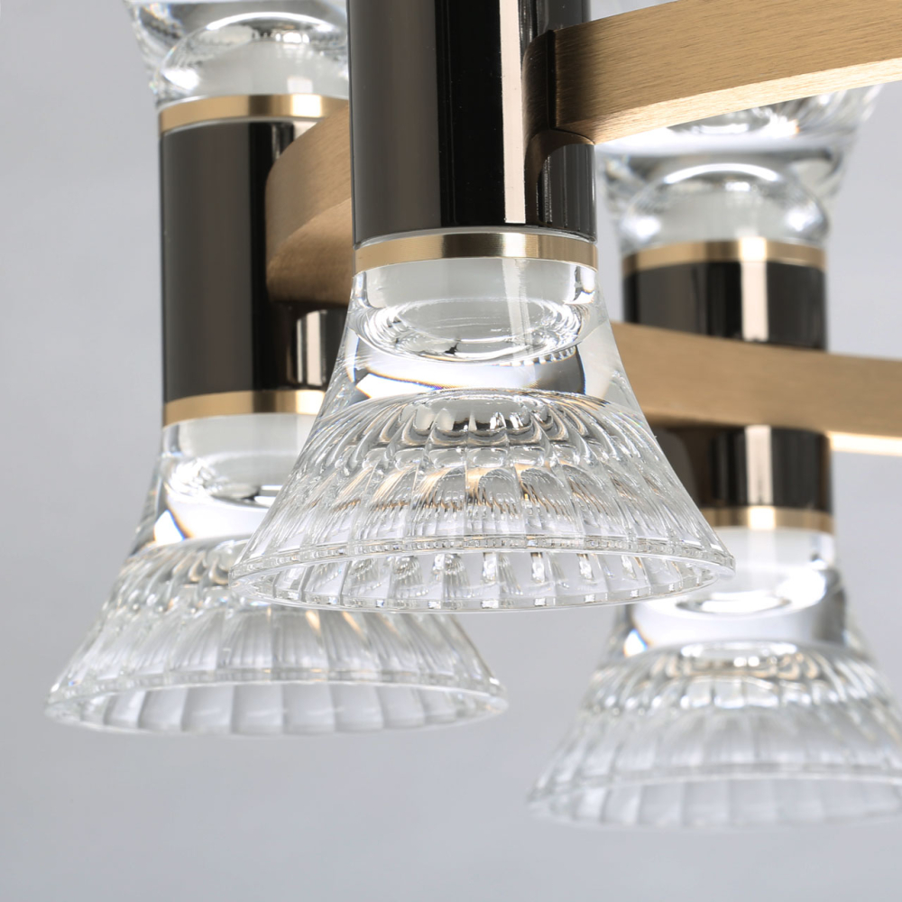 Люстра подвесная DeMarkt Вальтер 551012709