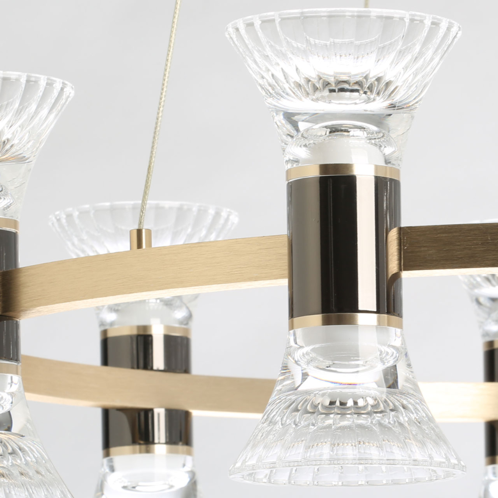 Люстра подвесная DeMarkt Вальтер 551012709