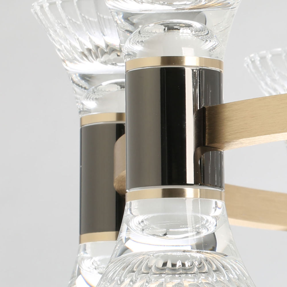 Люстра подвесная DeMarkt Вальтер 551012709