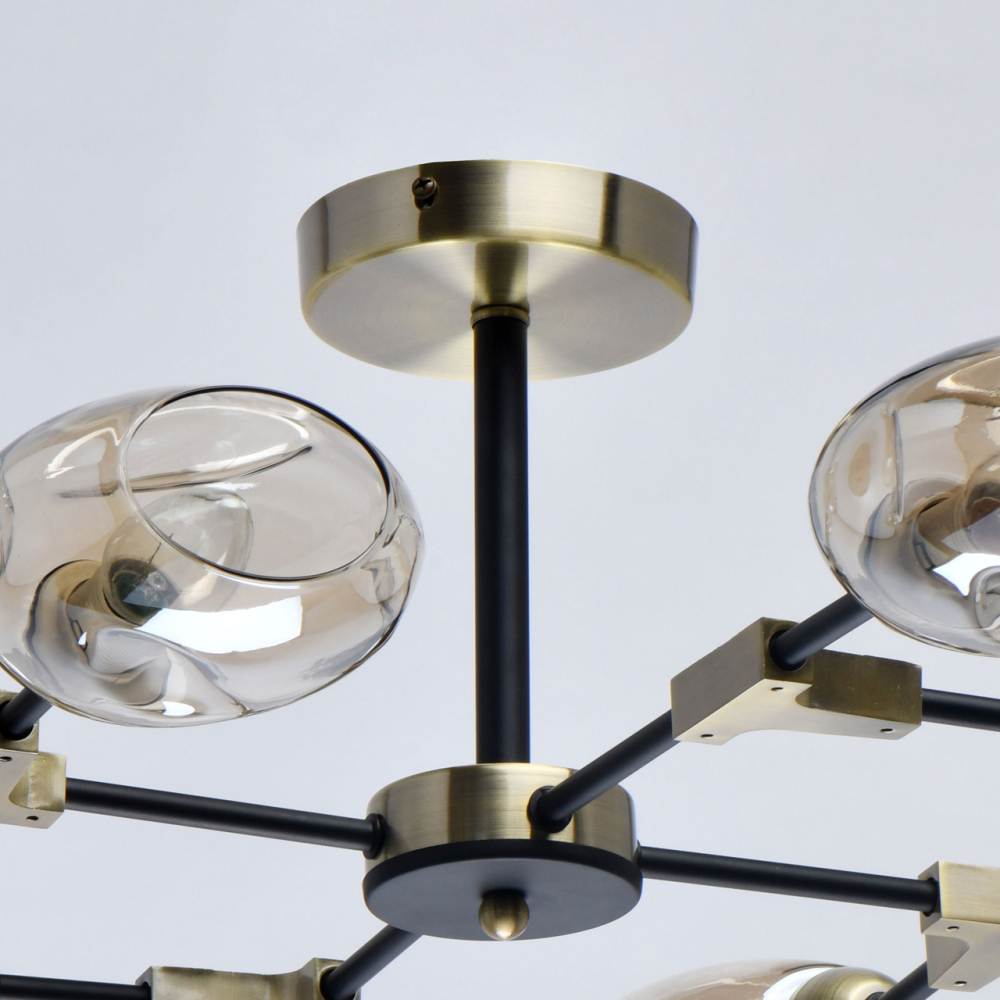 Люстра потолочная DeMarkt Гамбург 605012208