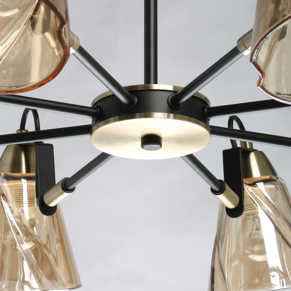 Люстра потолочная DeMarkt Гамбург 605016908