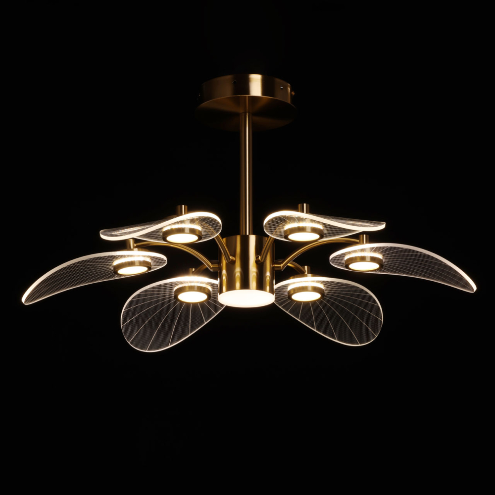 Люстра потолочная DeMarkt Гэлэкси 632017807