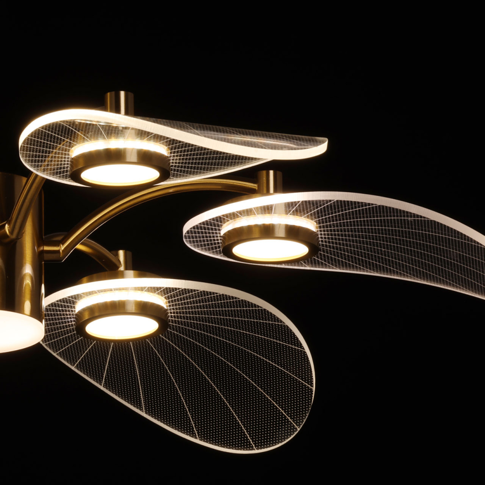 Люстра потолочная DeMarkt Гэлэкси 632017807