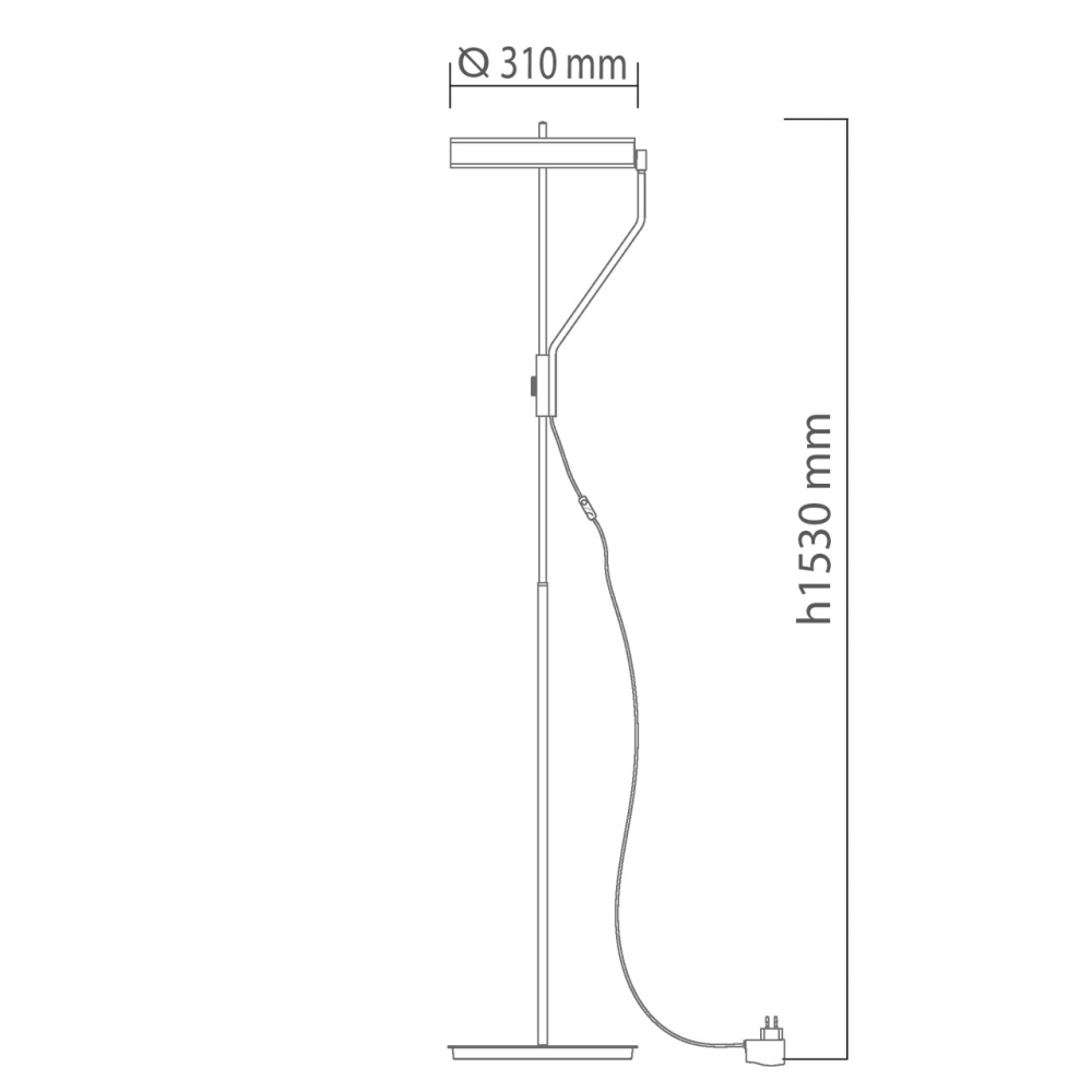 Торшер De Markt Гэлэкси