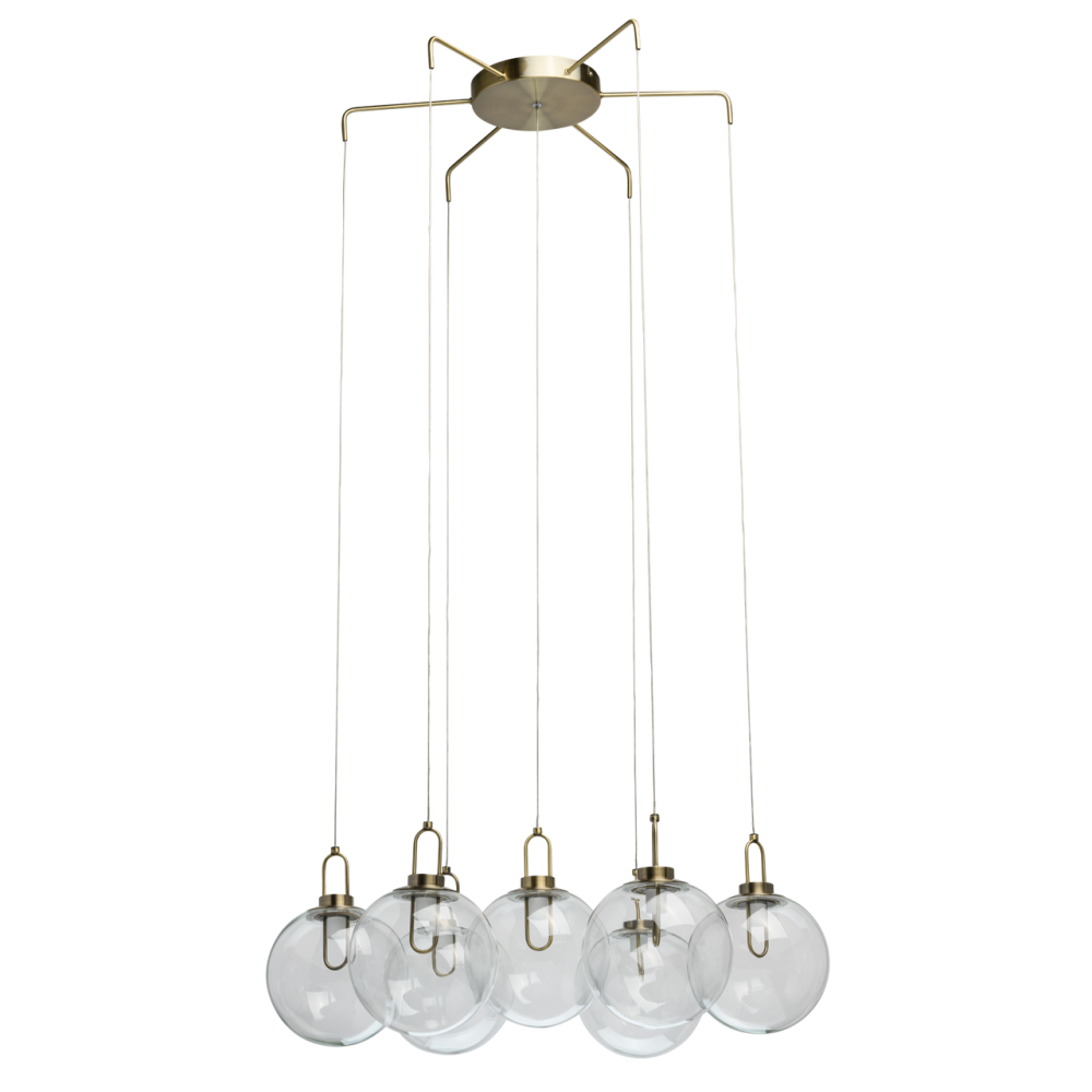 Люстра подвесная DeMarkt Крайс 657011307