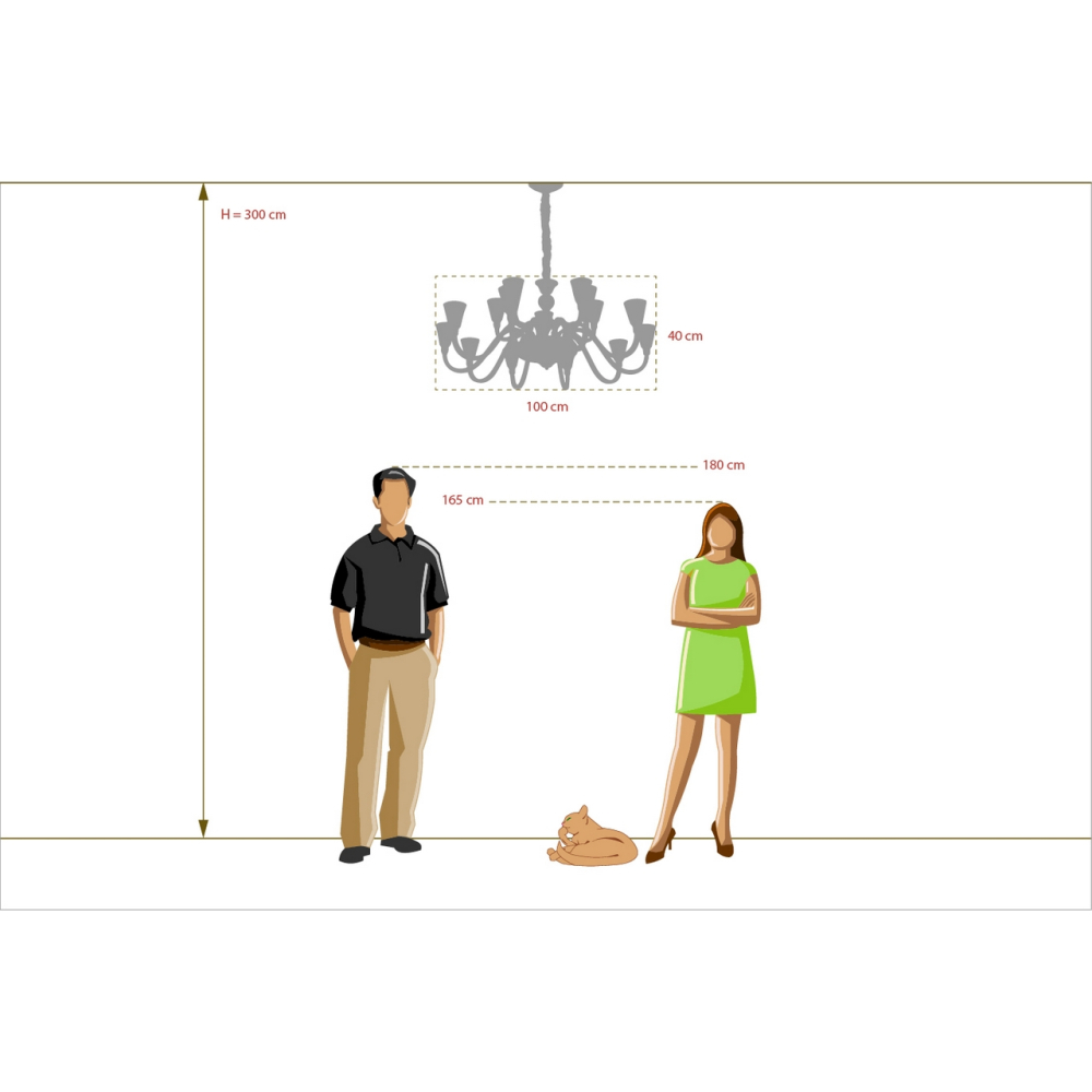 Люстра подвесная Regenbogen Ротенбург 659010615