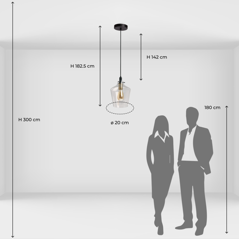 Подвесной светильник DeMarkt Нойвид 682012201