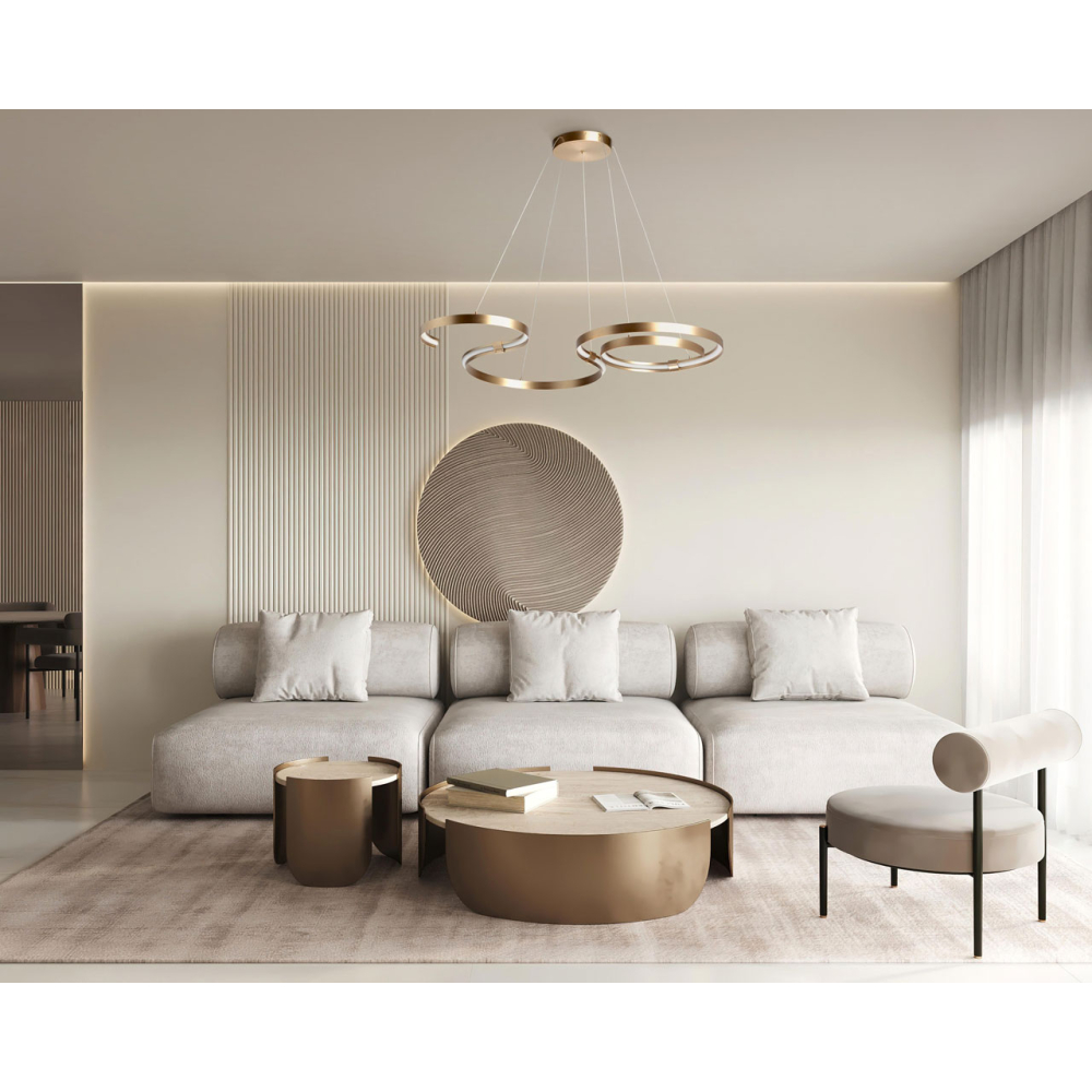 Подвесной светильник Regenbogen Риббон 718010701