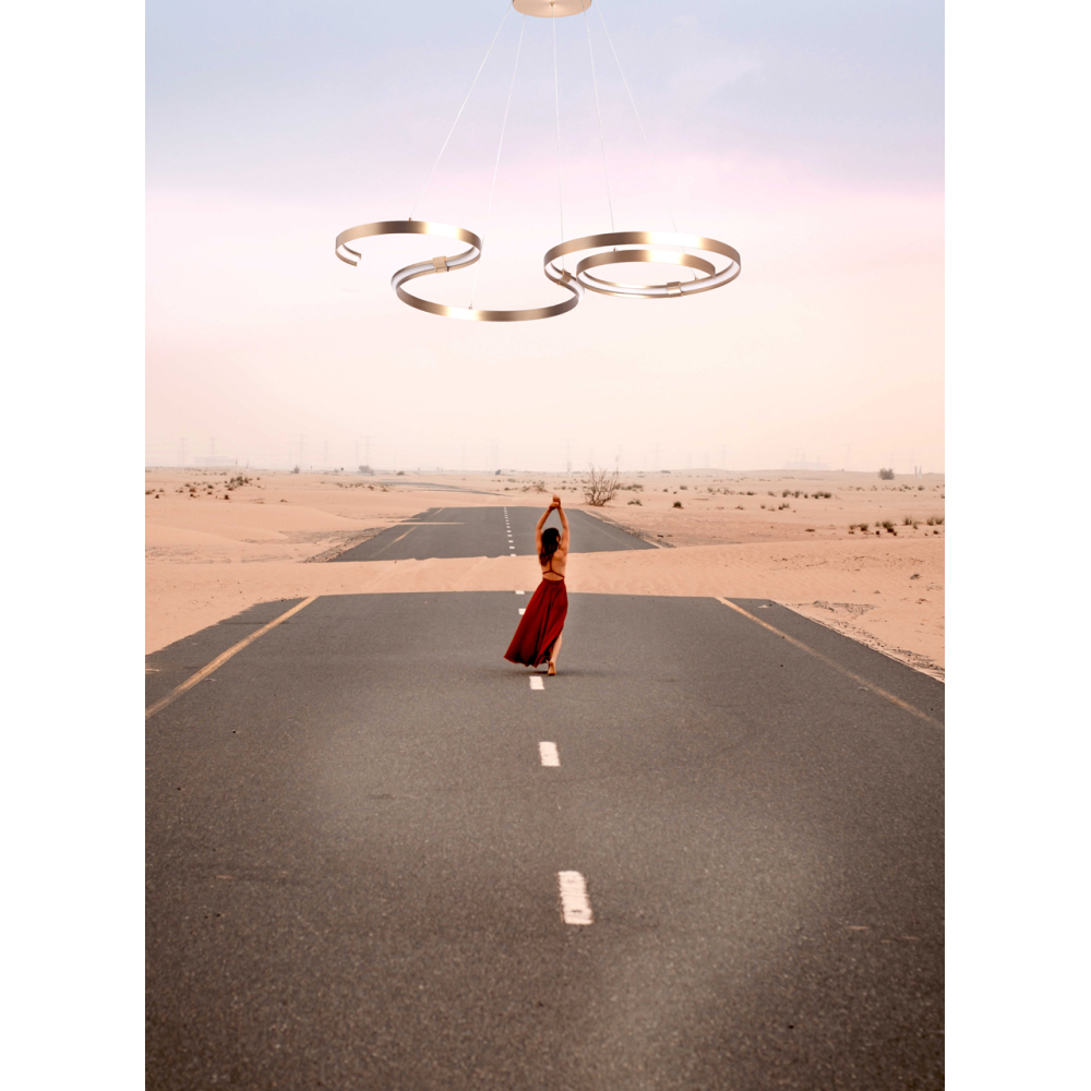 Подвесной светильник Regenbogen Риббон 718010701