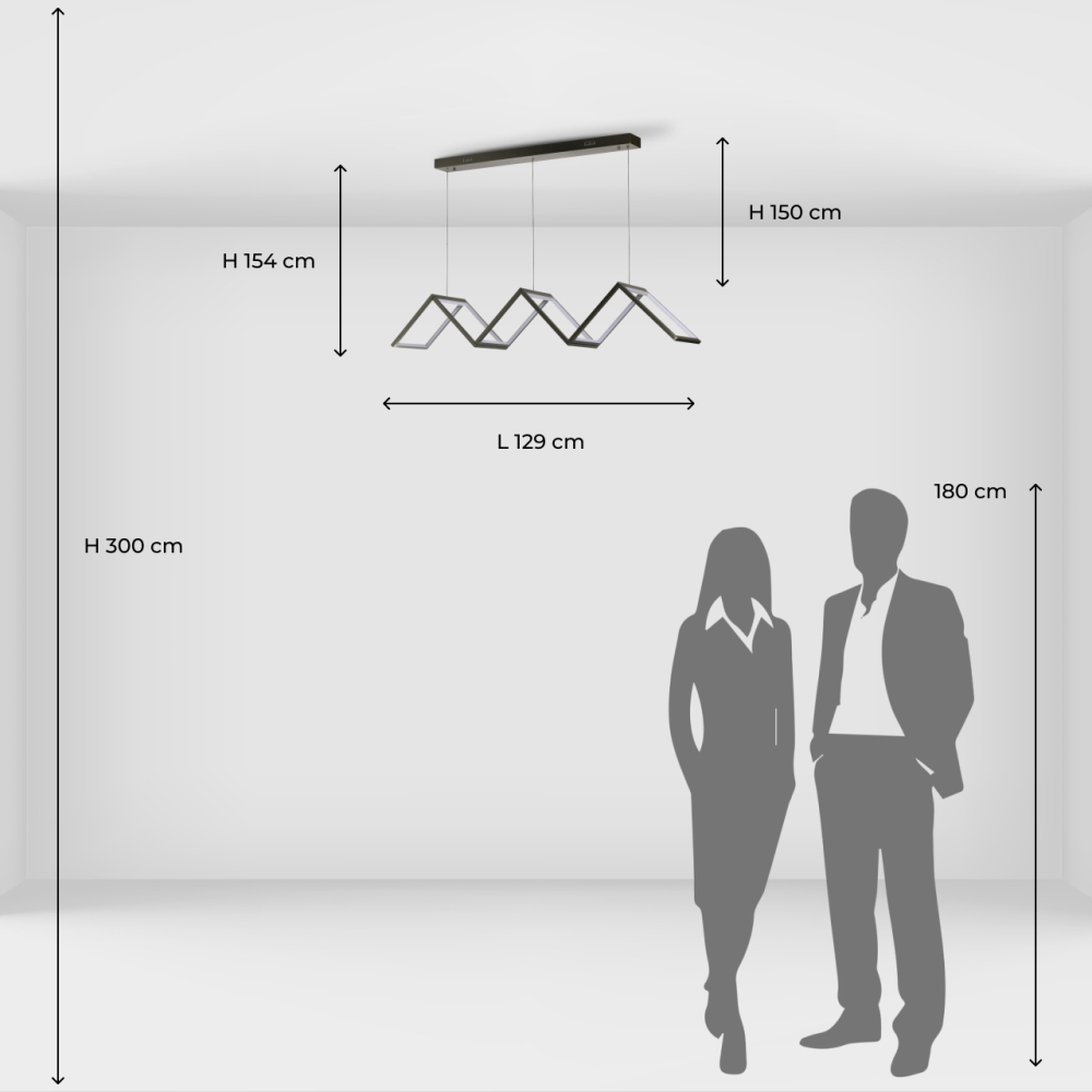Подвесной светильник Regenbogen Пазл 719010806