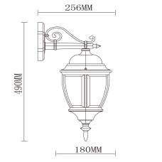 Настенный светильник DeMarkt Фабур 804020201